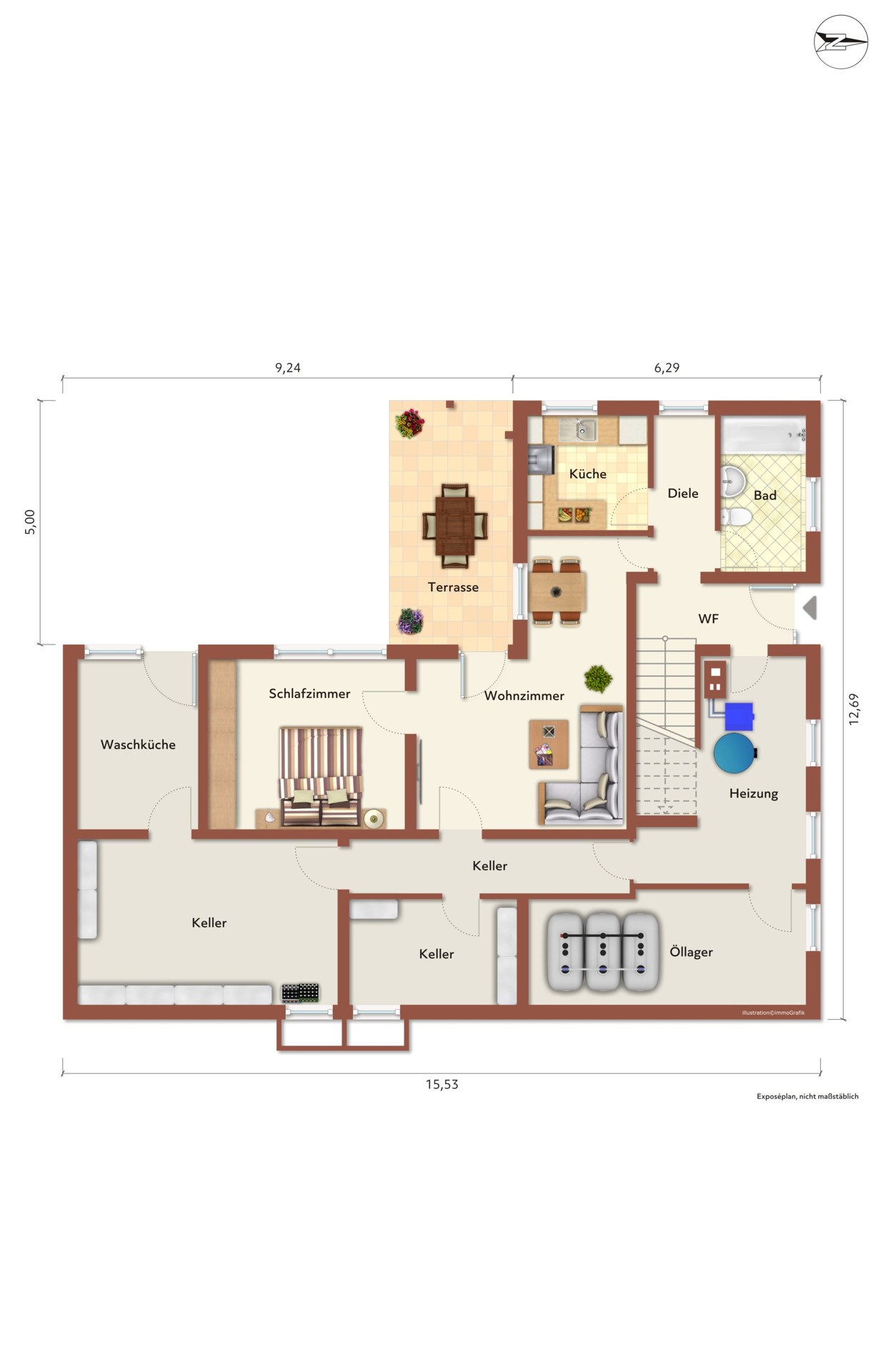 Viel Platz und Gestaltungsfreiraum - Einfamilienhaus mit ELW